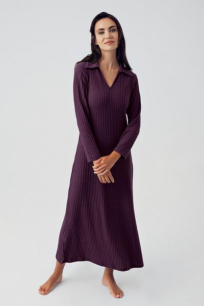Artış Long Sleeve Soft Textured Knitwear Dress