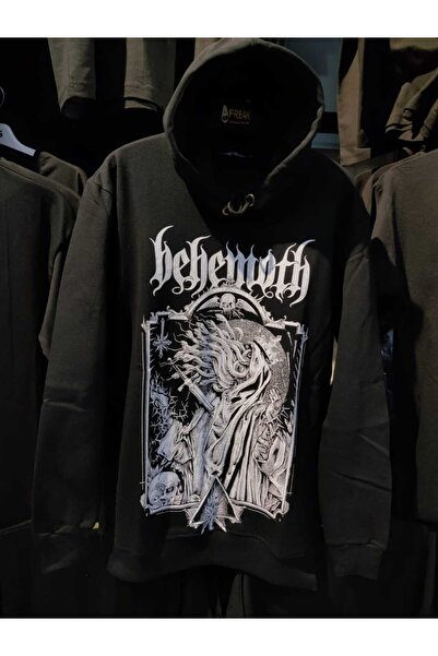 DEEFWEAR Φούτερ Behemoth Unisex Oversize με κουκούλα