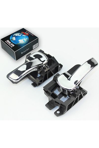İDEAL OTOMOTİV نيسان باثفايندر R51 2004-2014 مقبض الباب الأيسر والأيمن مؤطر