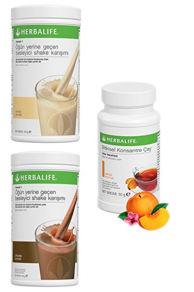 Herbalife Shake Vanilyalı,fındıklı 1 Adet, Aloe Vera 1 Adet Ve Şeftali Çay 50...