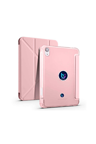 HEPTEKİLETİŞİM Ipad Mini 6 8.3inç 2021 Kılıf Kalem Bölmeli Standlı Kılıf A256...