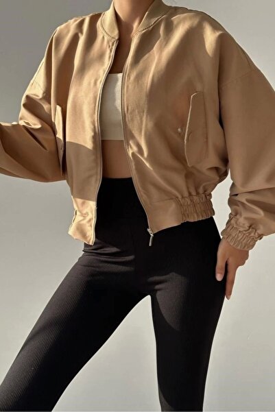 Eka Palton supradimensionat de damă Camel 0990-2812