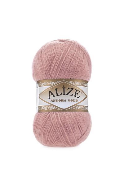 Alize Angora Gold Rose Pink Hand Knitting Yarn