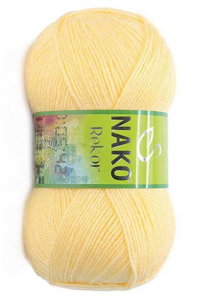 NAKO Σχοινί πλεξίματος Record Straw Yellow 215