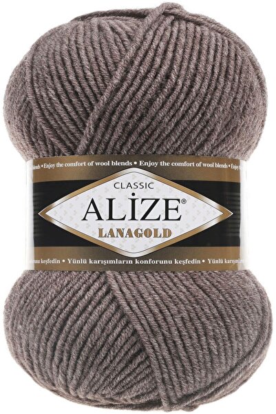 Alize Lanagold 240 - Brown Melange