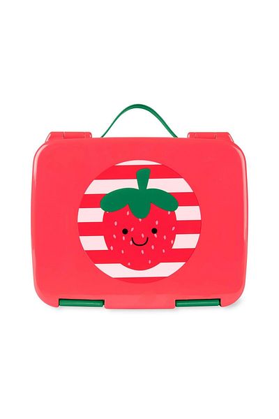Skip Hop Strawberry Patterned Spark Style Bento Lunch Box