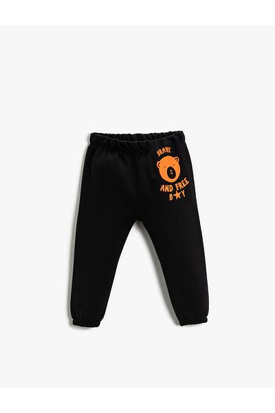 Koton Baby Boy Tie Waist Jogger Sweatpants Cotton
