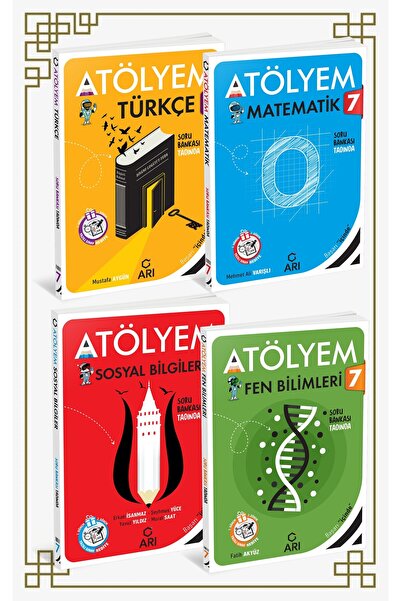 Arı Yayıncılık ARI YAYINLARI 7. SINIF TÜRKÇE + MATEMATİK + SOSYAL BİLGİLER VE...