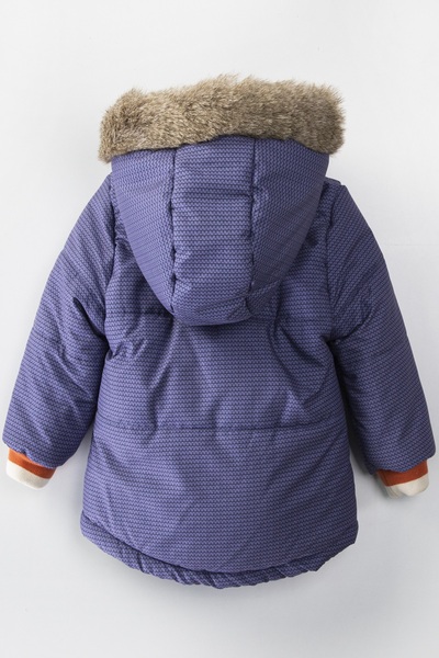 Genel Markalar Trend Sevimli Oyuncak Düğme Figürlü Fermuarlı Varaklı İçi Polar Kapüşonlu Kışlık Mont