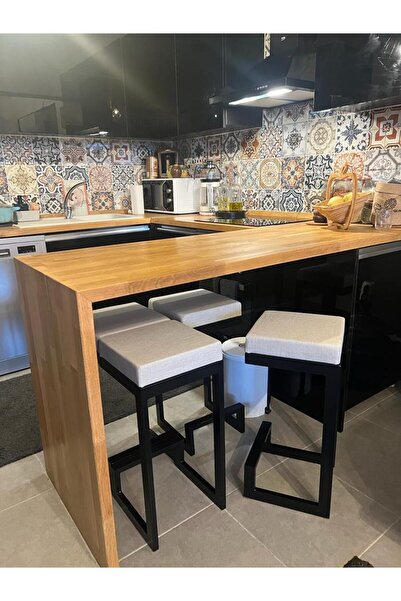 turgutsan mobilya Bar Taburesi 65 Cm Ücret 1 Adet 85 Cm Den Yüksek Masalar Iç...