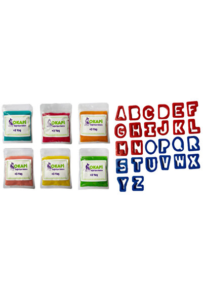 Okapi لعبة صلصال اللعب الطبيعية ومجموعة المبتدئين (ECOPACK-REFILL)
