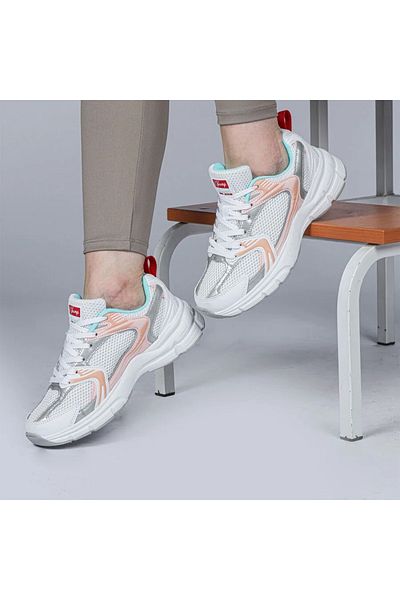 Jump 28712 White Colored NEW 530 Sneaker Comfortable Walking Daily Sports Shoes