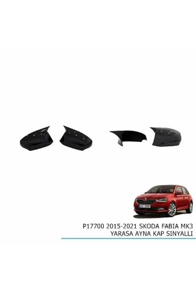 autovision Skoda Fabia Yarasa Ayna Kapağı 2015-2021 arası modeller