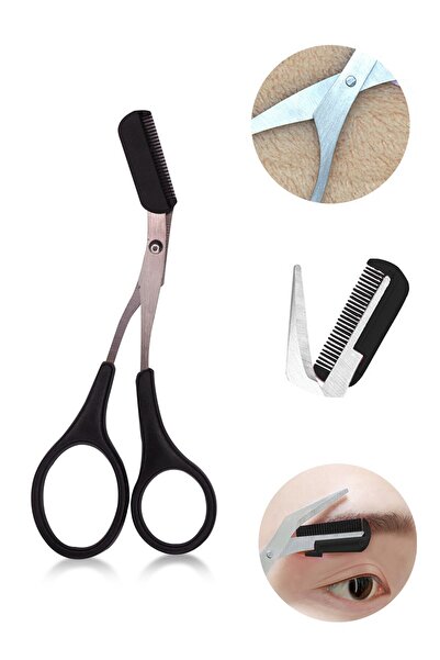 IMAN OF NOBLE Taraklı Kaş Makası Siyah Renk