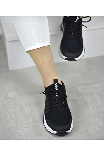 infinitee Siyah - Unisex Yazlık Sneaker Ayakkabı