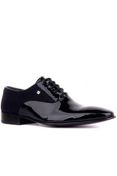 SailLakers Men's Black Classic Shoes 290-6025 430/50