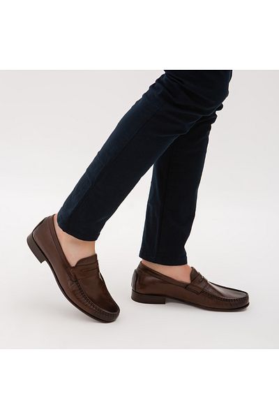 Tamer Tanca Men's Genuine Leather Loafer Shoes 477 48240 Erk Ayk Y22