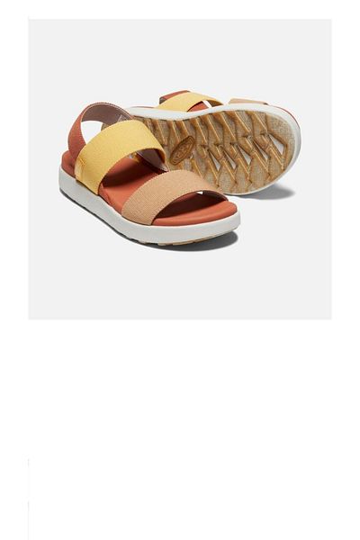 Keen Elle Backstrap - Women's Sandals - Orange/yellow