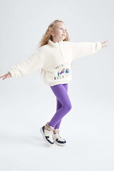 DeFacto Κοριτσίστικο ψηλόμεσο μακρύ καλσόν