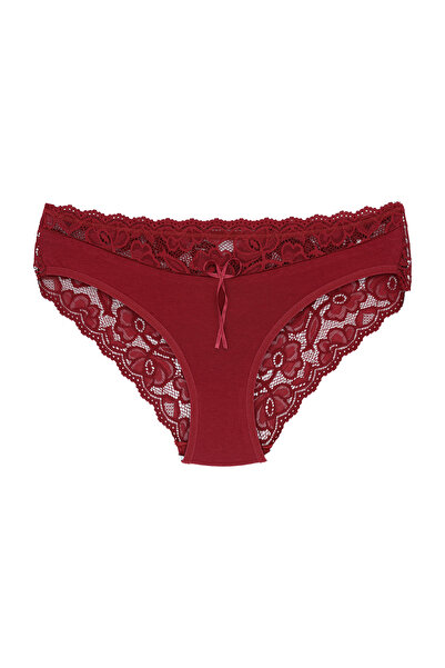 Zena 5-Piece Cotton Women's Slips with Lace Waist and Back