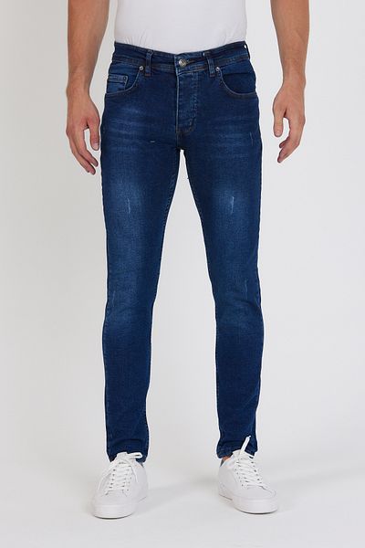 Dr Dnm Remix Σκούρο μπλε Slim Fit Lycra Ανδρικό τζιν - Nails Jeans