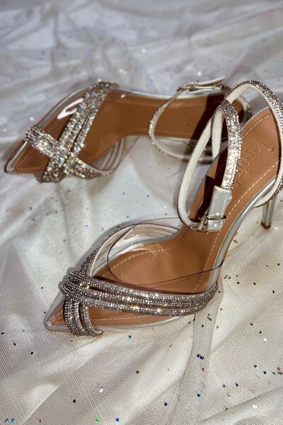 LAMİNTA Tocuri Damă Lady Transparent Cross Stoned