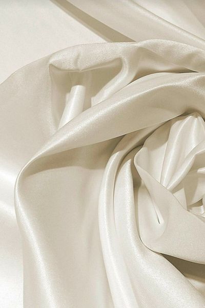 ALTINPAMUK Cream Satin Sunshade - Enxboy Option Ilan Elit