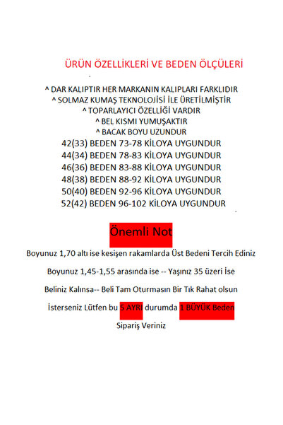 TRENDNATUREL Large Size Medium Blue Nail Jeans - Recovery Ramrod Trousers