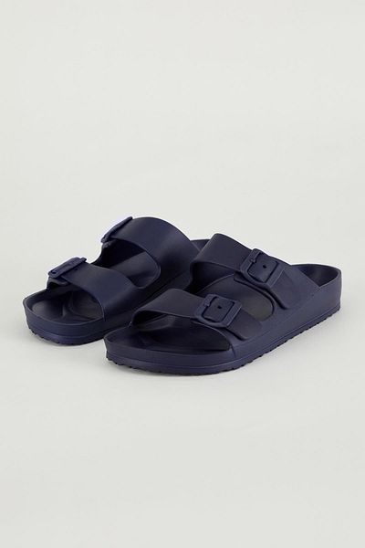 DeFacto Men's Eva Slippers - Flat Sole, Double Banded
