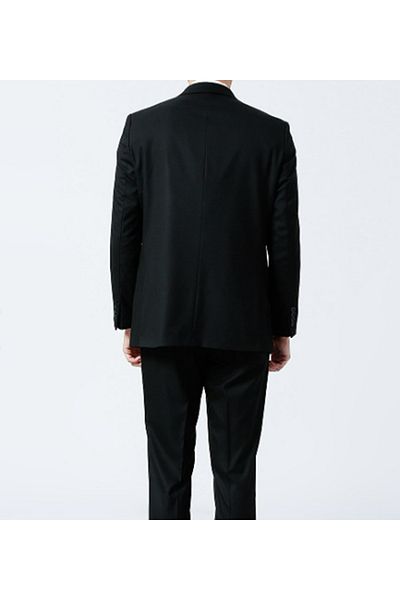 Querinca Black Classic Suit (Collar Ornament and Tie Gift)