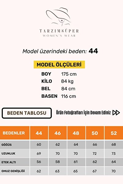 tarzımsüper Women's Large Size Kangaroo Pocket Hooded Hoodie 4 Seasons Combed Cotton Comfortable Pattern Comfort Model Sweatshirt