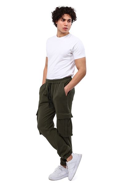 AUST JEANS Ανδρικά ρούχα Aust Loose Fit Cargo Pocket Style Ανδρικά Φούτερ