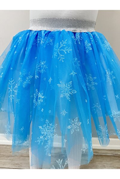 Esterella Κορίτσι/ Θέμα Frozen Elsa/ Μπλε φούστα Tutu/Φούστα επίδειξης