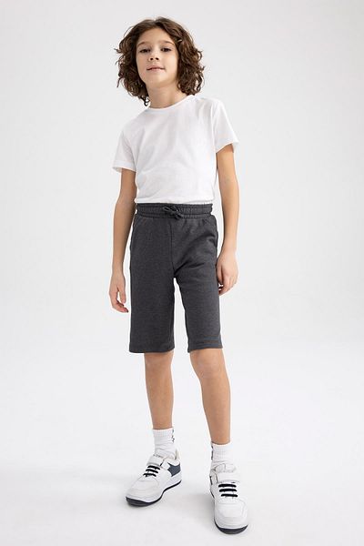 DeFacto Boy's Regular Fit Pique Shorts