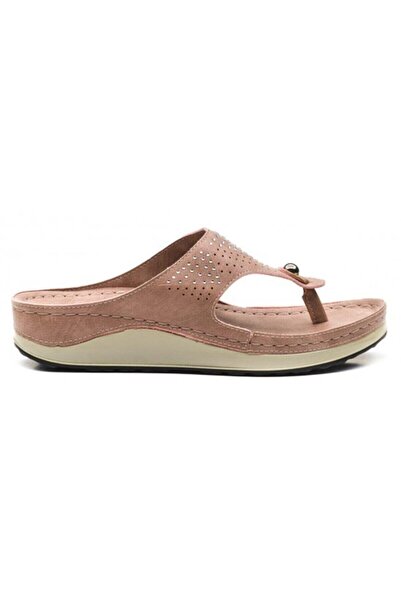 Moda Frato Cv-172101 Flip Flops Women's Slippers Pink