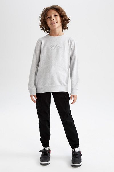 DeFacto Φούτερ Boy's Crew Neck