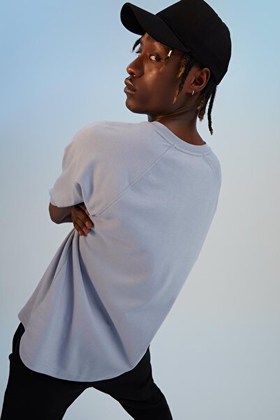 DeFacto Oversize Fit Crew Neck Basic Short Sleeve T-Shirt