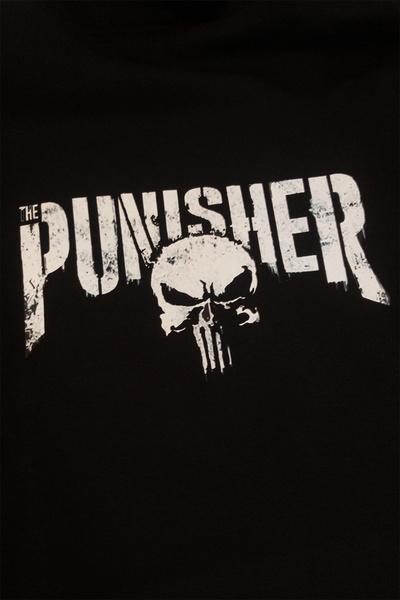 remonz Μπλουζάκι με στάμπα Punisher 100% βαμβακερό μπλουζάκι μεγάλου μεγέθους