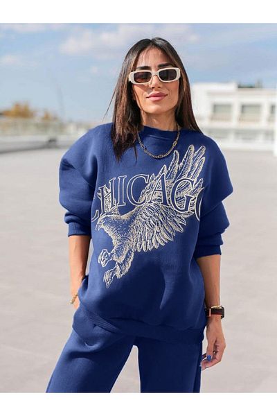 Machetta Σετ φόρμας Oversize με στάμπα Eagle