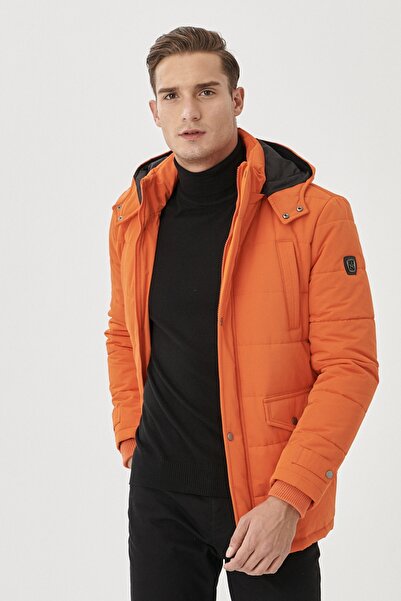 ALTINYILDIZ CLASSICS Erkek Turuncu Standart Fit Normal Kesim Tam Astar Casual...