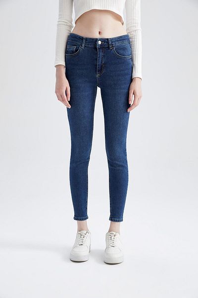 DeFacto Skinny Fit Normal Waist Jean Pants Y8936az22au