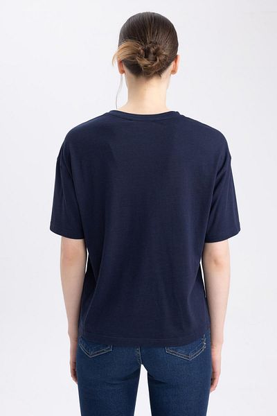 DeFacto Sorbe X Relax Fit Crew Neck Short Sleeve T-Shirt