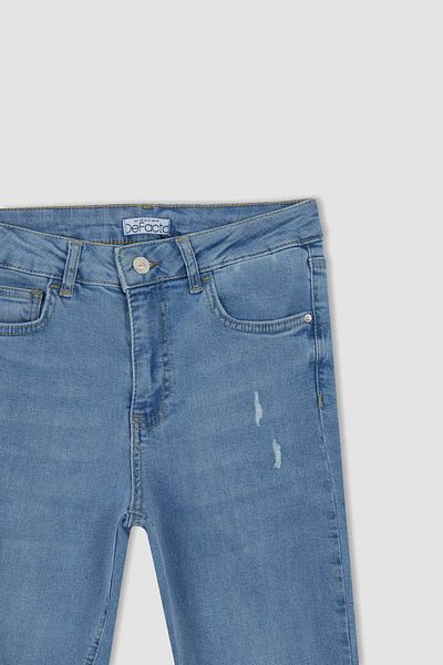 DeFacto Pantaloni lungi Rebeca Skinny Fit cu talie normală