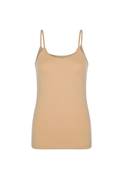 TOLIN Βαμβακερό Lycra Γυναικείο Skin Rope Strap Tank Top 1223
