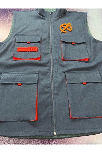 VİZYON İKRA Γιλέκο εργασίας πολλαπλών χρήσεων Anthracite M
