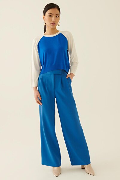 Perspective Γυναικεία πλεκτή μπλούζα Illas Saks Ecru Color