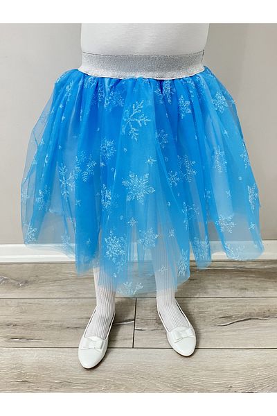 Esterella Fata / Frozen Elsa Tematică / Fusta Tutu Albastră / Fusta Spectacol
