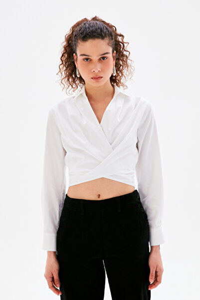 adL Kruvaze Uzun Kollu Gömlek