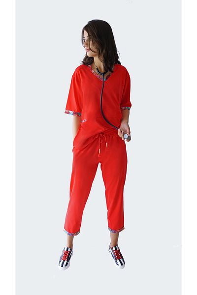Tt Line Doctor Uniform Single Bottom, Nurse Uniform Single Bottom, Doctor Gown, Nurse Gown.