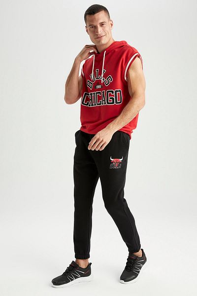 DeFacto Pantaloni de sport Fit Slim Fit Nba Chicago Bulls Jogger